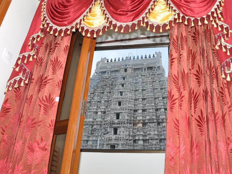Sri Sarvesha Js Palace Temple View Tiruvannámalaj Kültér fotó